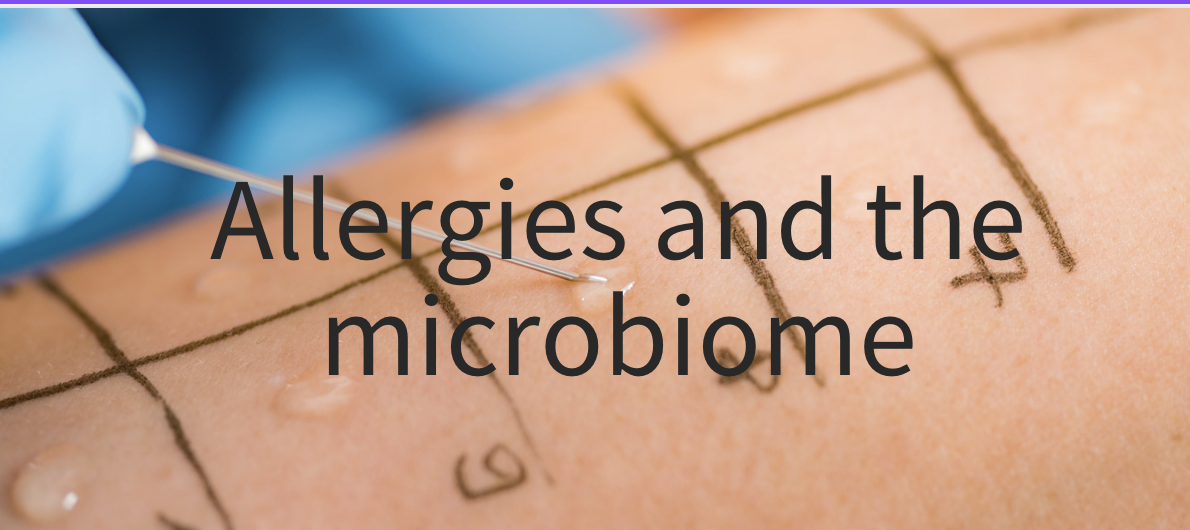 Allergies and the microbiome